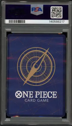 One Piece CCG Shanks 3rd Anniversary Gold OP09-004 PSA 10 Gem Mint - Image 2