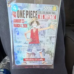 Bandai Namco One Piece Card Game US Voyage Monkey D. Luffy Promo Character Card - Image 4