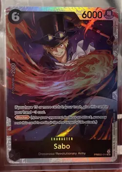 One Piece TCG Sabo PRB02-014 (SR) Premium Booster -The Best- Vol. 2 - Image 1