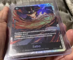 One Piece TCG Sabo PRB02-014 (SR) Premium Booster -The Best- Vol. 2 - Image 2