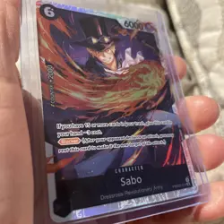 One Piece TCG Sabo PRB02-014 (SR) Premium Booster -The Best- Vol. 2 - Image 3