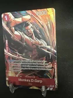 Monkey D Garp Alt Art OP13-016 Carrying on His Will - One Piece English - Image 2