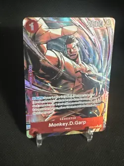 Monkey D Garp Alt Art OP13-016 Carrying on His Will - One Piece English - Image 3