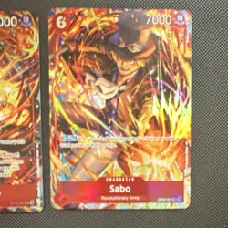 One Piece Sabo-Portgas D. Ace Illustration Box Vol. 5 Promo OP05-007 & ST15-005 - Image 3