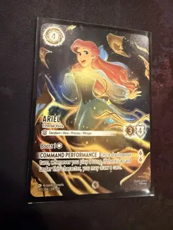 Disney Lorcana Ariel-Ethereal Voice Foil Character Card 241/204 English - Image 1