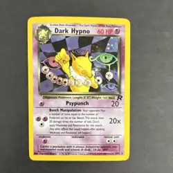 Pokemon TCG Dark Hypno Team Rocket 9/82 Holo Rare Unlimited Card - Image 2