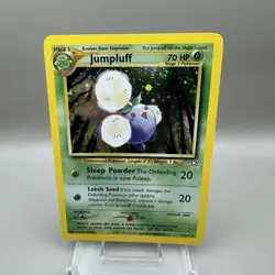 Jumpluff 7/111 Neo Genesis Holo Pokemon Card NM-LP - Image 1