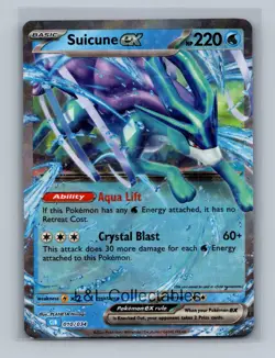 Suicune ex #010/034 Classic Collection Trading Card Game Classic - Image 1