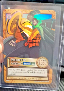 BANDAI One Piece Hyper Battle C534 CROCODIL HOLO FOIL SCARCE EARLY CARD VINTAGE - Image 1