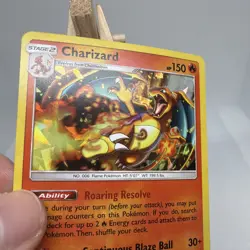 Charizard 14/181 Cracked Ice Holo Promo Sun & Moon Team Up Pokemon Card LP/NM - Image 2