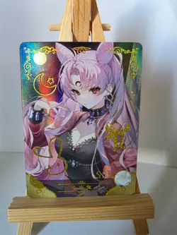 Chibiusa Tsukino (Black Lady) SM | NS-5M09 SSR-06 | Goddess Story Waifu Card - Image 1