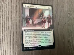 MTG Historian's Boon (Extended Art) Commander: Dominaria United Foil - Image 1