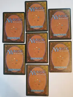 MTG Mesa Pegasus Revised Edition Regular, Holy Strength healing salve lot of 7 - Image 3