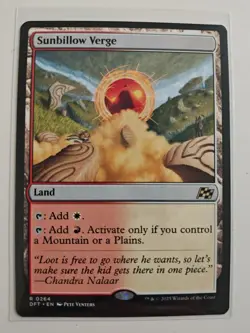 Sunbillow Verge Aetherdrift Regular - Image 1