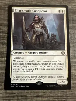 Charismatic Conqueror 70 - NM - The Lost Caverns of Ixalan Commander - MTG - Image 1