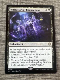 1x Black Market Connections - Commander: The Lost Caverns of Ixalan - NM - MTG - Image 1