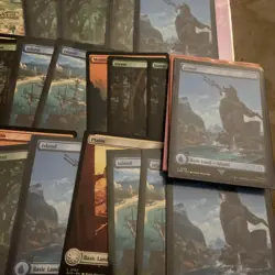 assassins creed mtg full art lands non foil x43 - Image 2