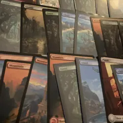 assassins creed mtg full art lands non foil x43 - Image 3