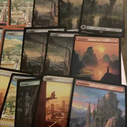 assassins creed mtg full art lands non foil x43 - Image 5