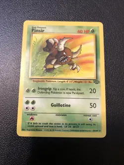 Pinsir 25/64 Jungle Rare Pokemon Card In Mint Condition Wotc Tcg - Image 1