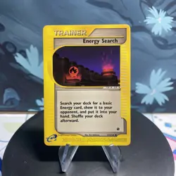 Pokemon Energy Search 153/165 Expedition Base Set Regular LP - Image 1