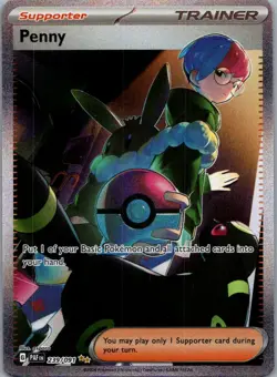 Penny 239/091 Special Illustration Rare Paldean Fates Pokemon Near Mint - Image 1