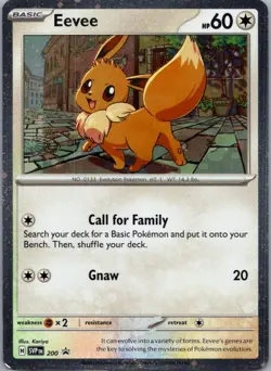 Eevee 200 Promo Scarlet & Violet Pokemon Near Mint - Image 1