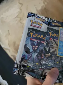 Pokemon TCG: Ultra Prism Blister 3 Booster Pack X2 Porygon-Z & Vulpix Promo - Image 4