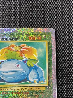 2002 Pokemon Legendary Collection Venusaur Reverse Holo Foil 18/110 - HP Damage - Image 3