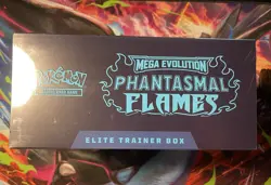 Phantasmal Flames Elite Trainer Box ETB FACTORY SEALED Pokemon TCG 2025 - Image 3