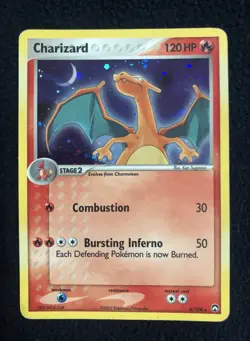 2007 Pokemon Ex Charizard 6/108 Power Keepers Holo - Image 1