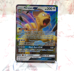 Pokemon Persian GX 149/214 Ultra Rare Unbroken Bonds - NM - Image 1