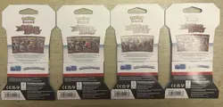 Pokemon TCG Destined Rivals Set Of 4 Sealed Hangar Packs - Image 2