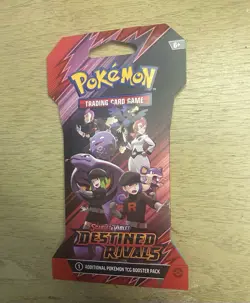 Pokemon TCG Destined Rivals Set Of 4 Sealed Hangar Packs - Image 4