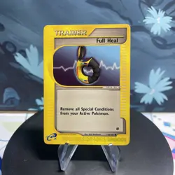 Pokemon Full Heal 154/165 Expedition Base Set Regular LP - Image 1