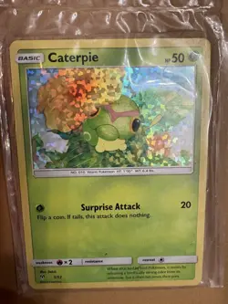 Caterpie - 1/12 - McDonald's Promo 2019 Pokemon McDonald's Pro -- still in wrapp - Image 1