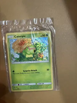 Caterpie - 1/12 - McDonald's Promo 2019 Pokemon McDonald's Pro -- still in wrapp - Image 2