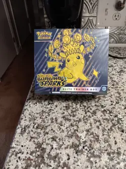 POKEMON TCG SCARLET & VIOLET SURGING SPARKS SEALED ELITE TRAINER BOX - Image 1