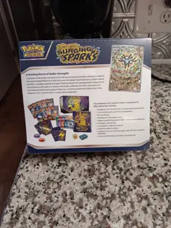 POKEMON TCG SCARLET & VIOLET SURGING SPARKS SEALED ELITE TRAINER BOX - Image 2