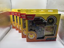POKEMON TCG POKEMON DAY 2026 COLLECTION BOX 5 BOOSTER PACKS STAMPED PIKACHU NEW - Image 2