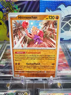 Hitmonchan 107/165 Reverse Holo Uncommon Pokemon TCG S&V English 151 - Image 1