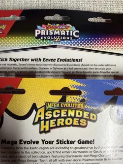 pokemon tech sticker collection- 1- Prismatic And -1- Ascended Heroes - Image 2
