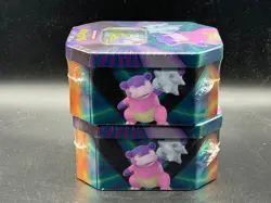 2 Pokemon TCG Galarian Slowbro V Forces Tin Factory Sealed Brand New - Image 4