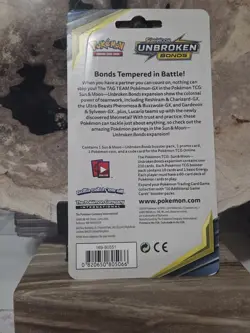 Pokemon Sun And Moon Unbroken Bonds Coin Eevee Promo Blister Pack Factory Sealed - Image 2