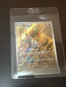 SEALED Pokemon TCG: Mimikyu SVP 075 Black Star Promo Holo English Sealed New - Image 3