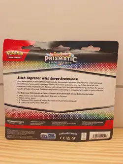 Pokemon TCG Scarlet &Violet Prismatic Evolutions Tech Sticker Collection Sylveon - Image 2