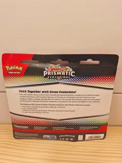 Pokemon TCG Scarlet &Violet Prismatic Evolutions Tech Sticker Collection Sylveon - Image 5