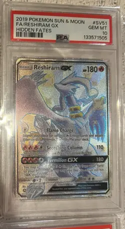 Pokemon PSA 10 Bundle Lot Of 9 Snorlax / Reshiram / Leafeon / Dragonite + More! - Image 4