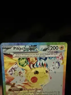 Pokemon Pikachu ex 238/191 Sv08 Surging Sparks Special Illustration Rare Holo 2… - Image 3