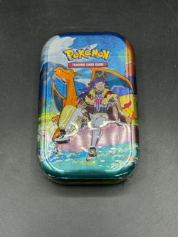 Pokemon TCG Crown Zenith Mini Tin Sealed New Leon & Charizard - Image 1